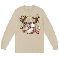 Mushroom Baseball Horn Christmas Long Sleeve Tee - BundleAndBundleShop