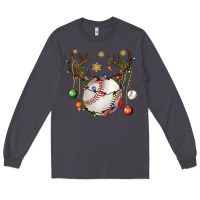 Smoke Baseball Horn Christmas Long Sleeve Tee - BundleAndBundleShop
