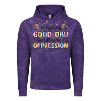 Cloud Purple today is a good day to disrupt systems of oppressi Vintage Hoodie - MaliasSmallBusiness