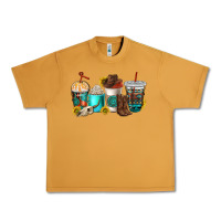 Peanut Butter western coffee cups Urban Heavy Tee - NancyCooperArtShop