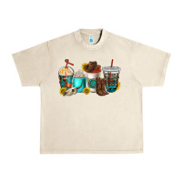 Sandshell western coffee cups Urban Heavy Tee - NancyCooperArtShop