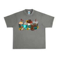 Tornado western coffee cups Urban Heavy Tee - NancyCooperArtShop