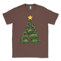 Chestnut dinosaur christmas tree Classic Tee - MaliasSmallBusiness