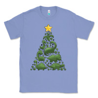 Colony Blue dinosaur christmas tree Classic Tee - MaliasSmallBusiness