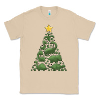 Mushroom dinosaur christmas tree Classic Tee - MaliasSmallBusiness