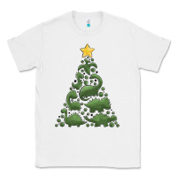 White dinosaur christmas tree Classic Tee - MaliasSmallBusiness