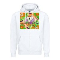 White Spooky Season Zipper Hoodie - texasbilliewilder