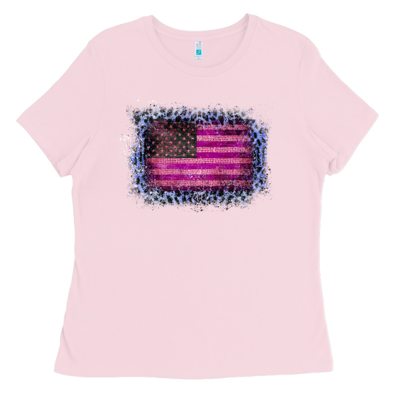 Old Leopard American Flag Ladies Tee by Bettercallsaul | Teevron