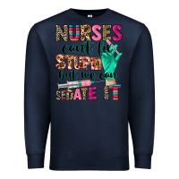 Navy cowgirl nurses can't fix stupid Premium Sweatshirt - CowGirlArtShop