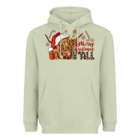 Matcha merry christmas yall Heavyweight Hoodie - CowGirlArtShop