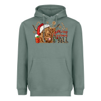 Sage merry christmas yall Heavyweight Hoodie - CowGirlArtShop