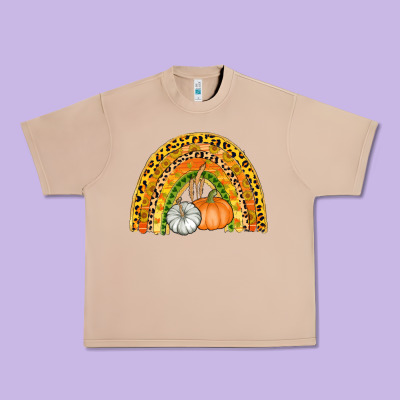 Fall Rainbow Urban Heavy Tee Designed By Adodesignshop