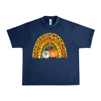 Navy fall rainbow Urban Heavy Tee - AdoDesignShop