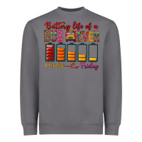 Storm Battery Life Of A Bus Driver Heavyweight Sweatshirt - BundleAndBundleShop
