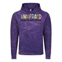 Cloud Purple unafraid Vintage Hoodie - MaliasSmallBusiness