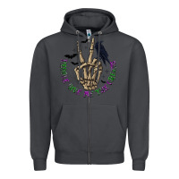 Smoke People Give Me The Creeps Zipper Hoodie - texasbilliewilder