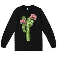 Black cactus 4 Long Sleeve Tee - JahusDesignShop
