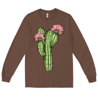 Chestnut cactus 4 Long Sleeve Tee - JahusDesignShop