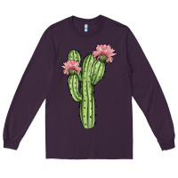 Plum cactus 4 Long Sleeve Tee - JahusDesignShop