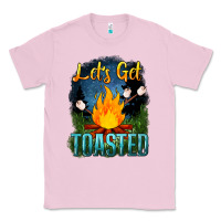 Bubblegum Pink lets get toasted Classic Tee - NancyCooperArtShop