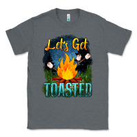 Charcoal Heather lets get toasted Classic Tee - NancyCooperArtShop