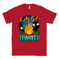 Red lets get toasted Classic Tee - NancyCooperArtShop