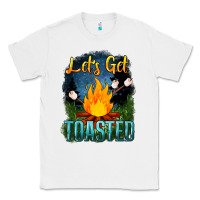 White lets get toasted Classic Tee - NancyCooperArtShop