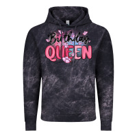Cloud Black birthday queen Vintage Hoodie - MaliasSmallBusiness