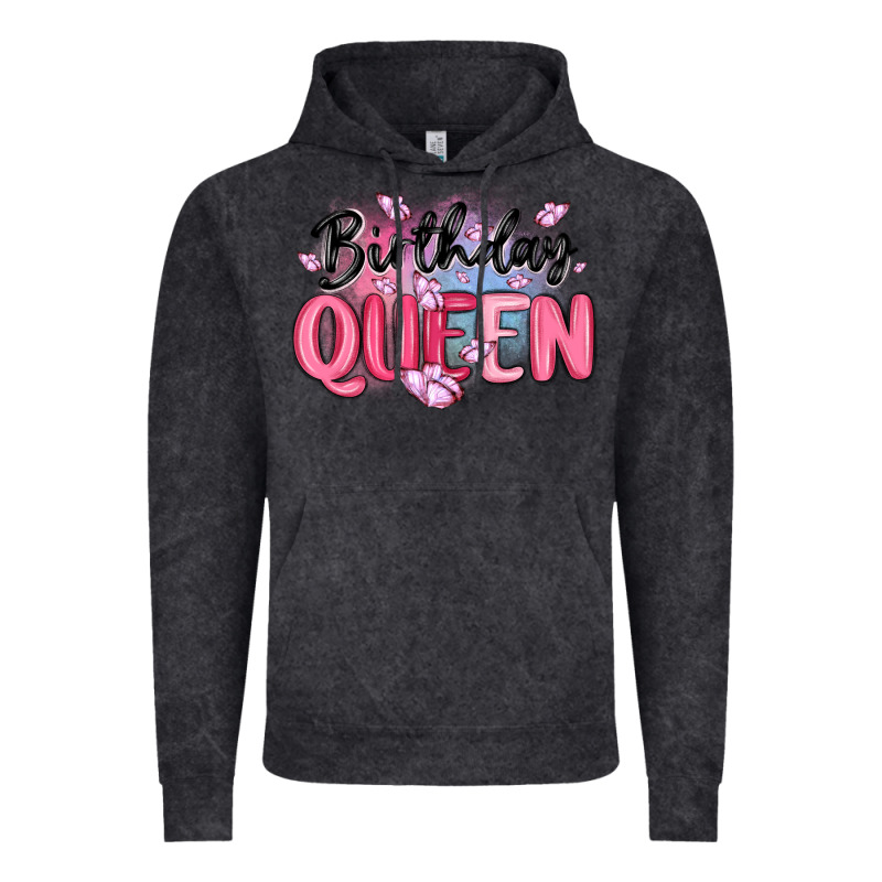 Birthday Queen Vintage Hoodie by MaliasSmallBusiness | Teevron