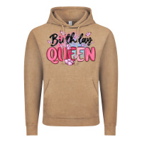 Vintage Coffee birthday queen Vintage Hoodie - MaliasSmallBusiness