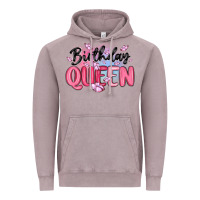 Vintage Zinc birthday queen Vintage Hoodie - MaliasSmallBusiness