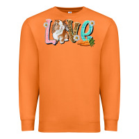 Carrot Love Easter Rabbit Easter Day Premium Sweatshirt - HowdyJamesFarm