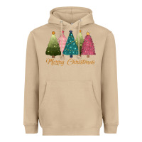 Mushroom merry christmas trees Heavyweight Hoodie - CowGirlArtShop