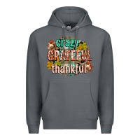 Rock crazy grateful thankful Premium Hoodie - CowGirlArtShop