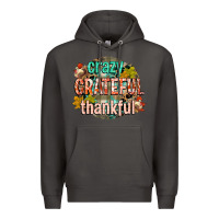Smoke crazy grateful thankful Premium Hoodie - CowGirlArtShop