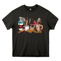 Asphalt bakery coffee cups Heavy Core Tee - AdoDesignShop