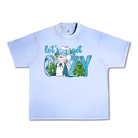 Grape Ice lets get cozy Urban Heavy Tee - NancyCooperArtShop