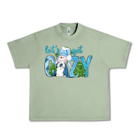 Oil Green lets get cozy Urban Heavy Tee - NancyCooperArtShop