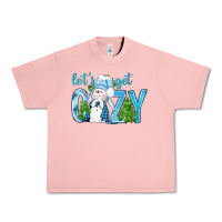 Salmon lets get cozy Urban Heavy Tee - NancyCooperArtShop