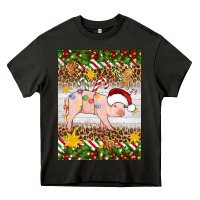 Asphalt christmas pig Heavy Core Tee - Artiststas