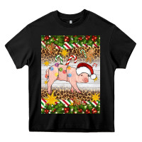 Black christmas pig Heavy Core Tee - Artiststas