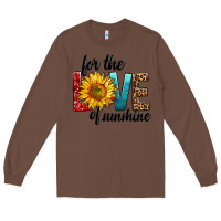 Chestnut For The Love Of Sunshine Long Sleeve Tee - BundleAndBundleShop