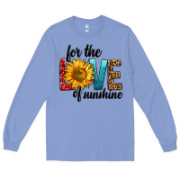 Colony Blue For The Love Of Sunshine Long Sleeve Tee - BundleAndBundleShop
