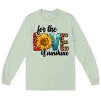 Matcha For The Love Of Sunshine Long Sleeve Tee - BundleAndBundleShop