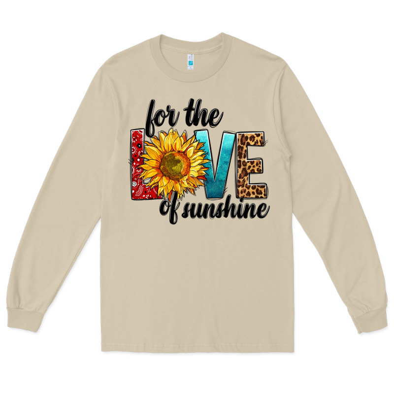 For The Love Of Sunshine Long Sleeve Tee by BundleAndBundleShop | Teevron