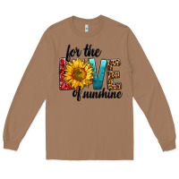 Toasted Coconut For The Love Of Sunshine Long Sleeve Tee - BundleAndBundleShop