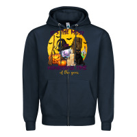 Navy It's The Most Wonderful Time of The Year Zipper Hoodie - texasbilliewilder