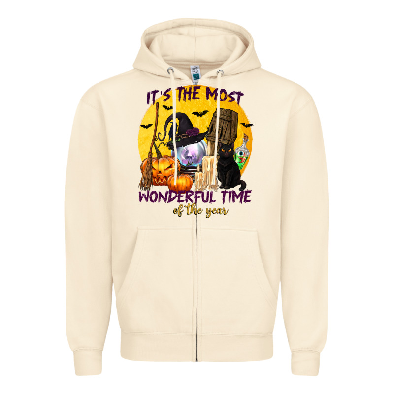 It's The Most Wonderful Time Of The Year Zipper Hoodie by texasbilliewilder | Teevron