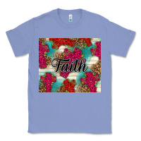 Colony Blue faith Classic Tee - NancyCooperArtShop