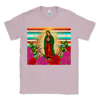 Lilac our lady of guadalupe cactus leopard Classic Tee - JahusDesignShop